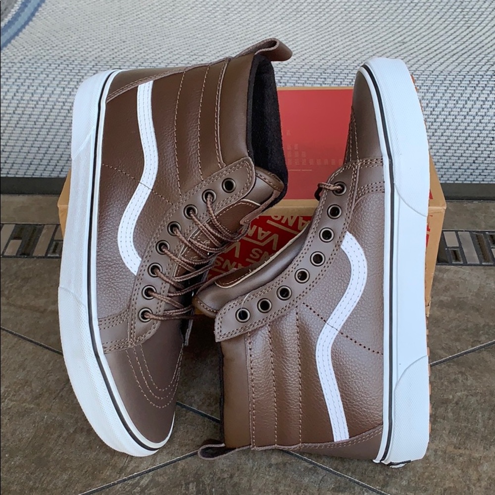 VANS SK8-Hi Mte Rain Drum/Leather men’s - Picture 6 of 16